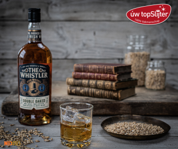 The Whistler Double Oaked Irish Whiskey - uw topSlijter